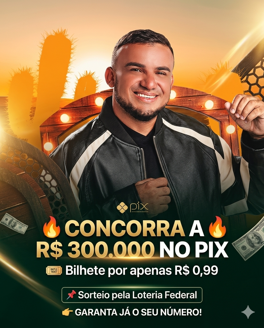 R$ 300.000 NO PIX
