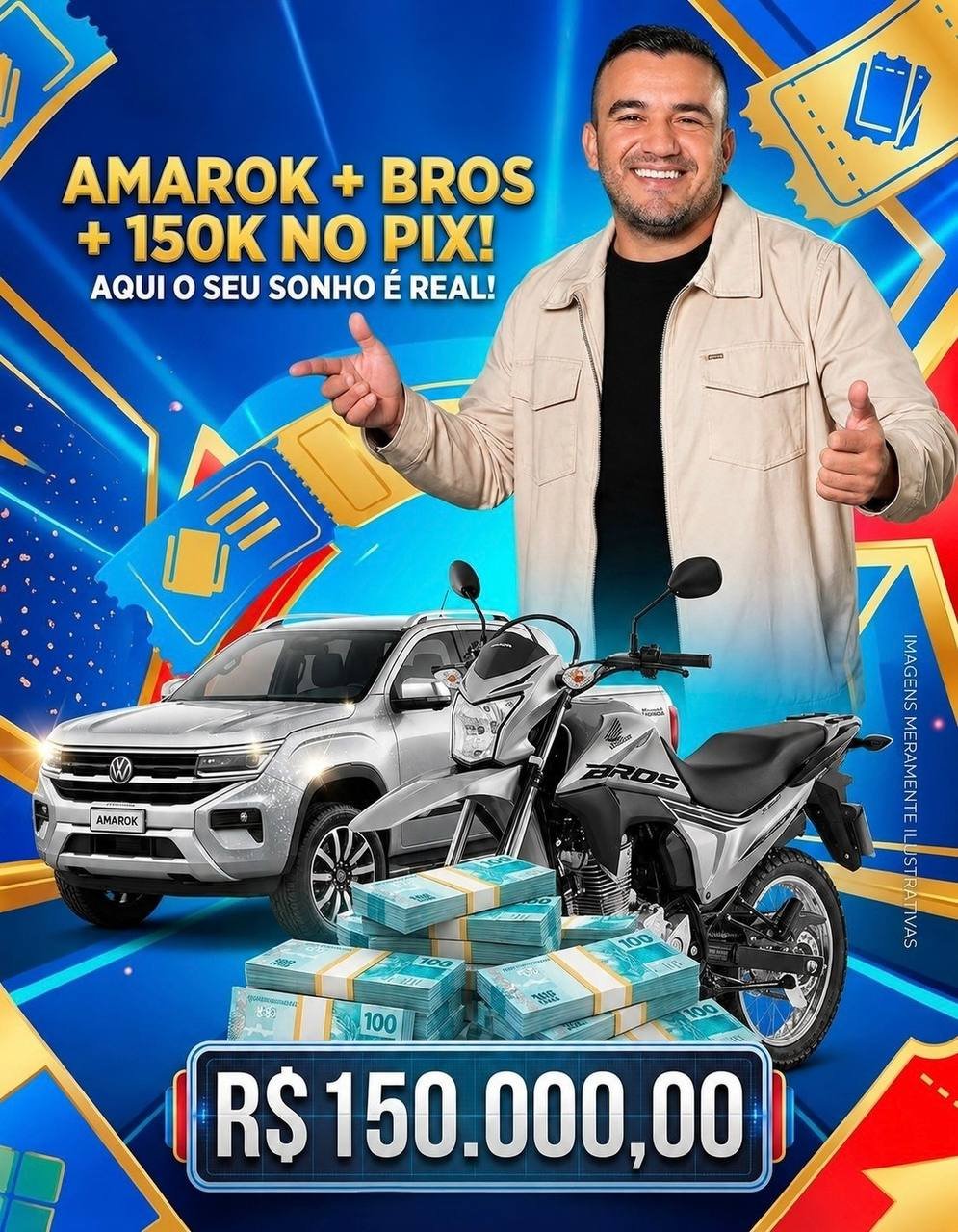 AMAROK + BROS + 150MIL