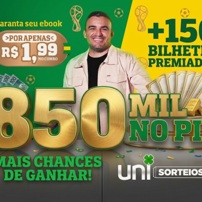 R$ 850MIL EDIÇÃO COPA DO MUNDO